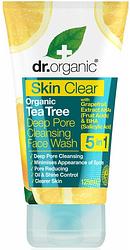 Foto van Dr organic skin clear deep pore face wash 5-in-1