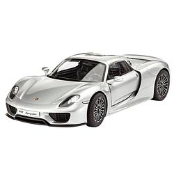 Foto van Revell modelbouwset porsche 918 spyder 194 mm schaal 1:24