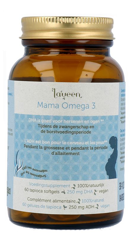 Foto van Laveen vega omega 3 softgels