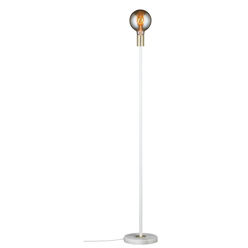 Foto van Paulmann neordic nordin 79615 staande lamp led e27 20 w wit, goud (mat)