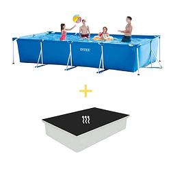 Foto van Intex zwembad - frame pool - 450 x 220 x 84 cm - inclusief solarzeil