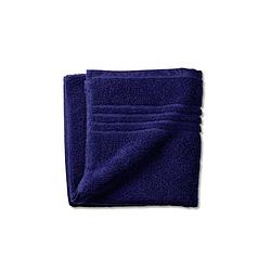 Foto van Kela handdoek leonora 100 x 50 cm katoen donkerblauw