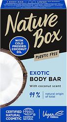 Foto van Nature box coconut body bar