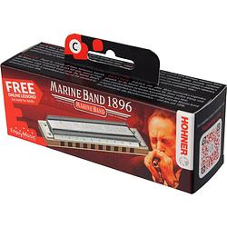 Foto van Hohner marine band classic a diatonische mondharmonica