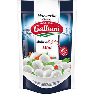 Foto van Galbani mozzarella di latte di bufala mini 150g bij jumbo