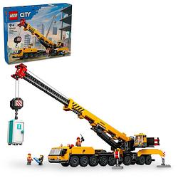 Foto van Lego city gele mobiele bouwkraan 60409