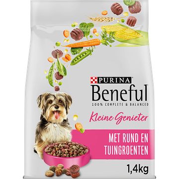 Foto van Beneful kleine genieter met rund en tuingroenten 1, 4kg bij jumbo