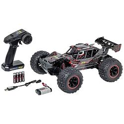 Foto van Carson modellsport xs offroad fighter cage brushed 1:10 rc auto elektro truggy 4wd rtr 2,4 ghz