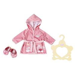 Foto van Baby annabell badjas met slofjes voor pop tot 43 cm roze