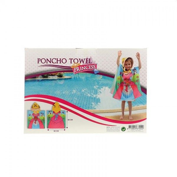 Foto van Poncho handdoek prinses