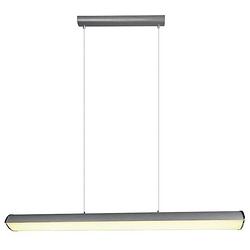 Foto van Led hanglamp - trion coventa - 35w - aanpasbare kleur - dimbaar - rechthoek - mat zwart - aluminium