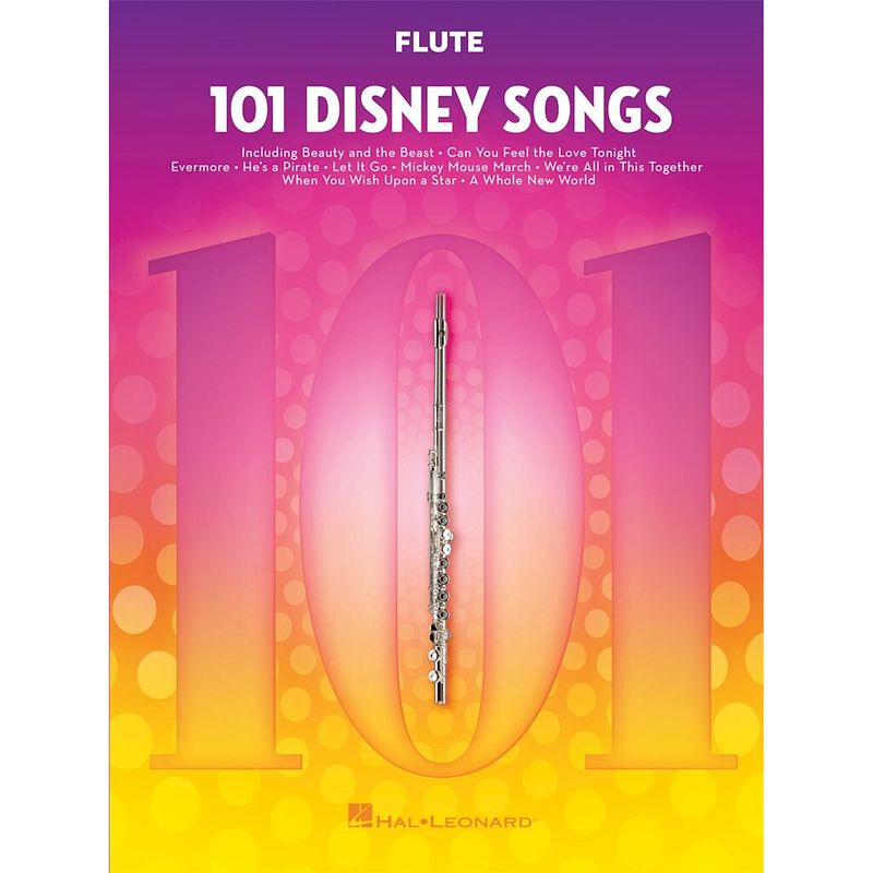 Foto van Hal leonard 101 disney songs for flute