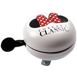 Foto van Disney fietsbel minnie mouse forever classic junior 8 cm wit