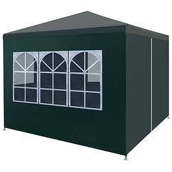 Foto van Vidaxl partytent 3x3 m groen