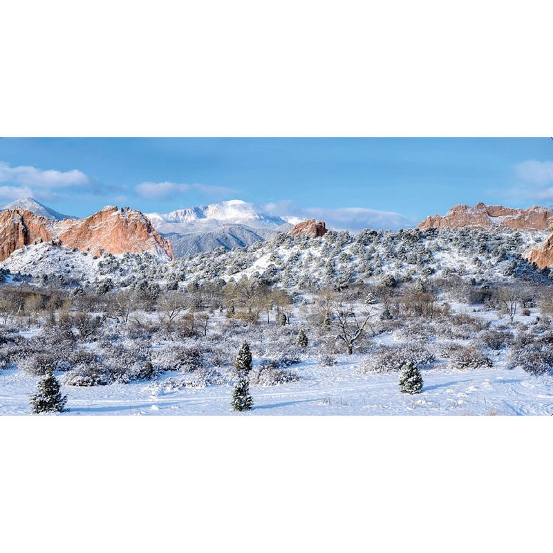 Foto van Achtergrond doek colorado 150x75 cm