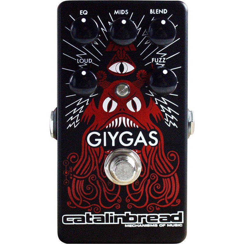 Foto van Catalinbread giygas fuzz met clean blend voor elektrische gitaar en basgitaar