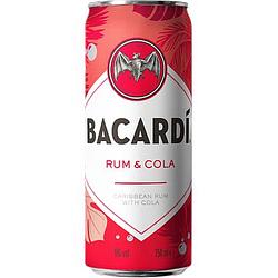 Foto van Bacardi rum en cola 250ml bij jumbo