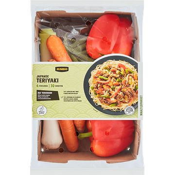 Foto van Jumbo maaltijdpakket japanse teriyaki 4 personen