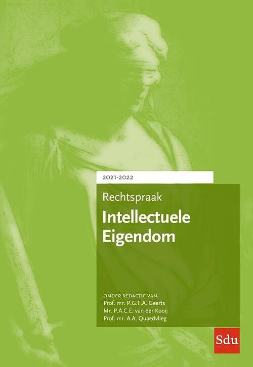 Foto van Rechtspraak intellectuele eigendom - paperback (9789012406574)