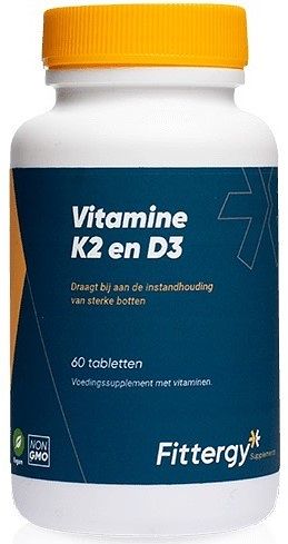 Foto van Fittergy vitamine k2 & d3