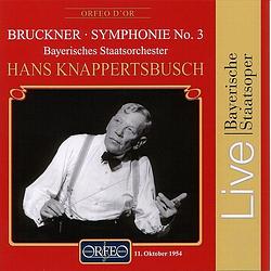 Foto van Bruckner: symphonie no.3, live recording 1954 - cd (4011790576121)