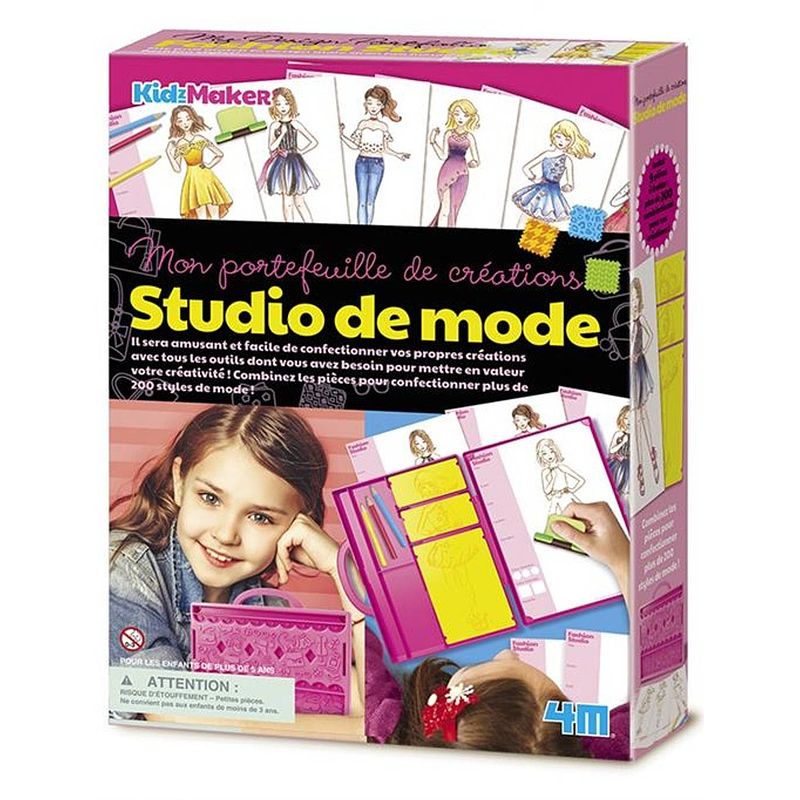 Foto van 4m kidzmaker: fashion studio (fr)