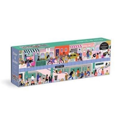 Foto van Over & under 1000 piece panoramic puzzle - puzzel;puzzel (9780735371965)