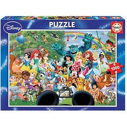 Foto van Disney 1000 pieces puzzle - the wonderful disney world