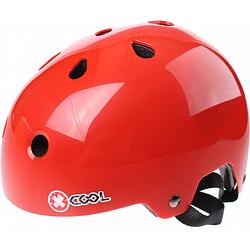 Foto van Cycle tech fietshelm xcool 2.0 rood maat 59/61 cm