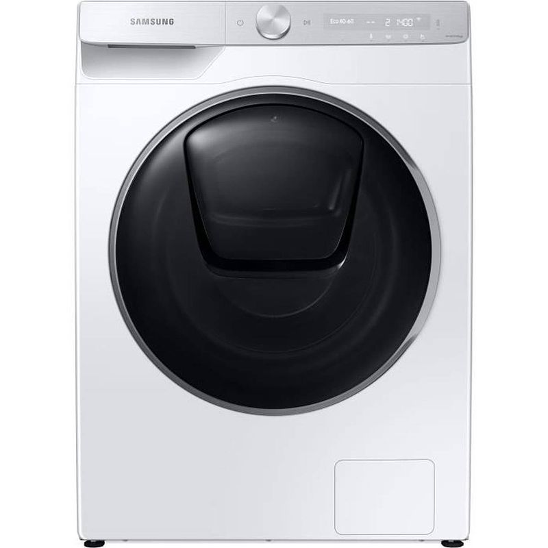 Foto van Samsung quickdrive™ ecobubble™ wd90t984dsh/s3 was-droogcombinatie - 9/6kg - digitale inverter - l60cm - 1400rpm - wit