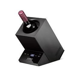 Foto van Caso winecase one wijnkoeler wijnkoelkast zwart