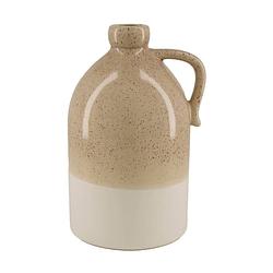 Foto van Dknc - fles - keramiek - 19x26 cm - beige