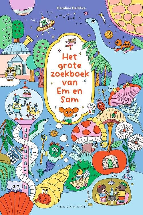 Foto van Het grote zoekboek van em en sam - caroline dall'sava - hardcover (9789463376570)