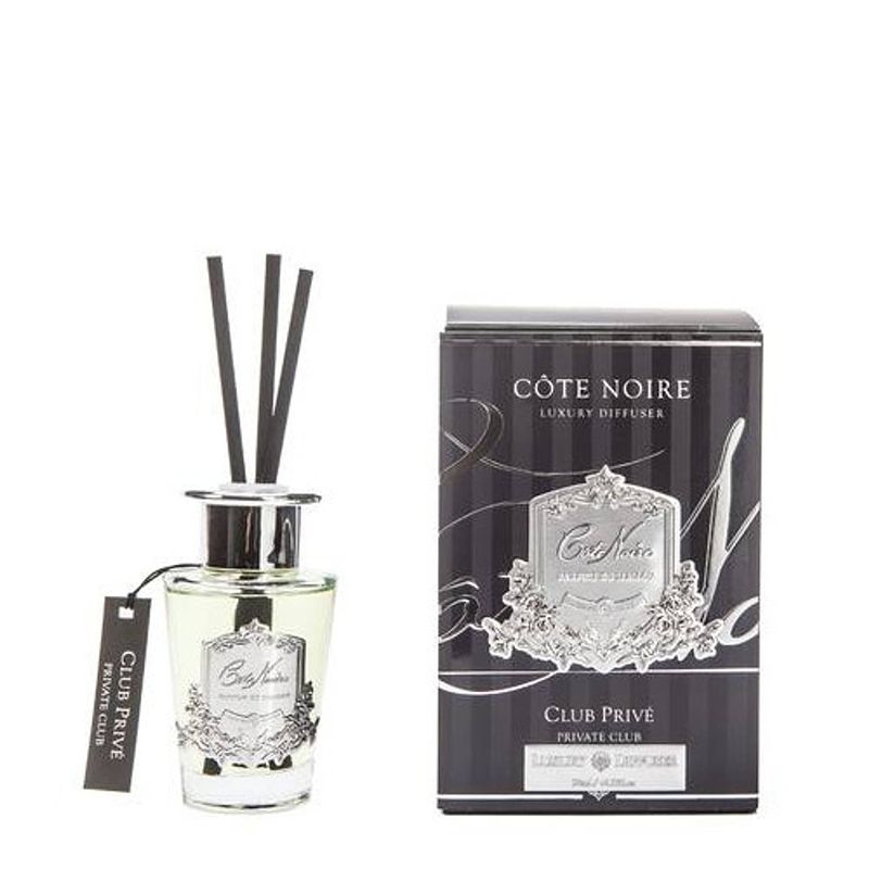 Foto van Geurstokjes private club 90ml zilver - cote noire