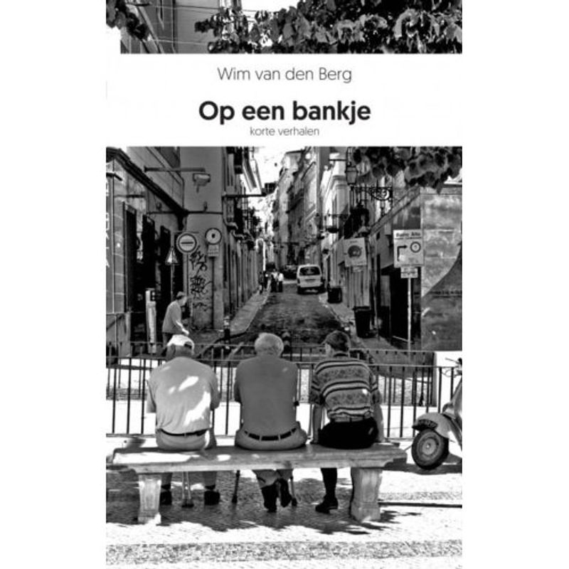 Foto van Op een bankje