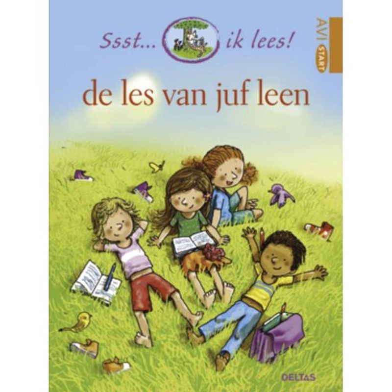 Foto van De les van juf leen - ssst... ik lees!