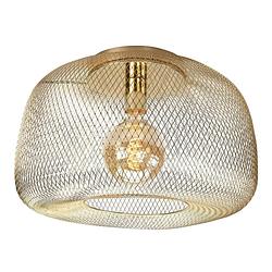 Foto van Highlight plafondlamp honey ø 48 cm goud