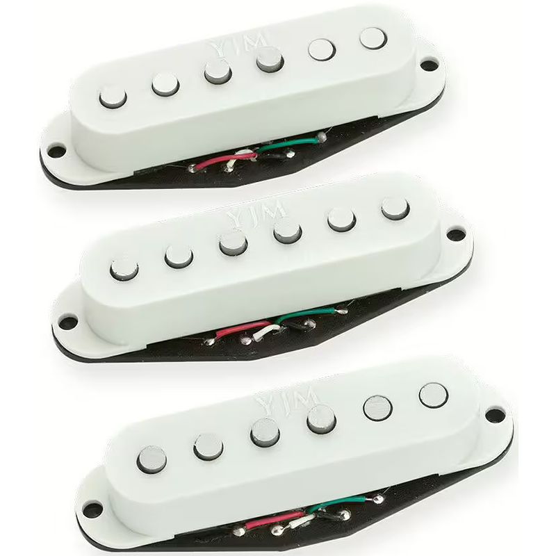 Foto van Seymour duncan stk-s10s yjm fury strat pickup set off-white yngwie malmsteen signature gitaarelementen (set van 3)