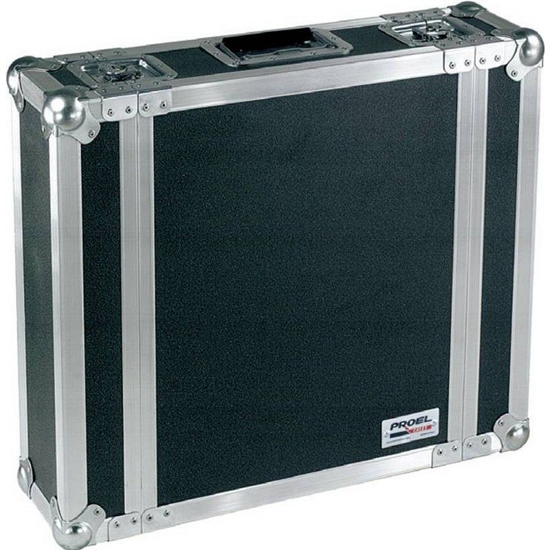 Foto van Proel cr203blkm 19-inch rack case 3u, 45 cm inbouwdiepte