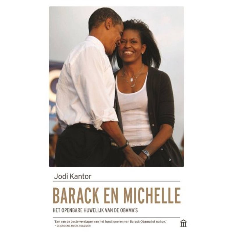 Foto van Barack en michelle