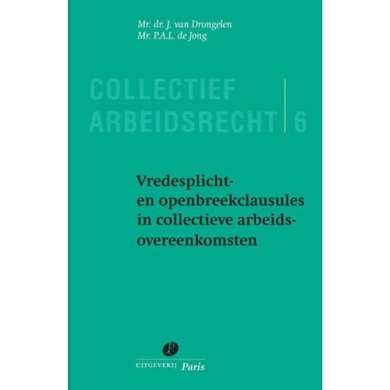 Foto van Vredesplicht- en openbreekclausules in collectieve