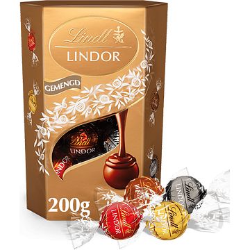 Foto van Lindt lindor assorti bonbons 200g bij jumbo