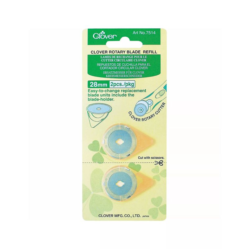 Foto van Clover rotary blade refill 28mm