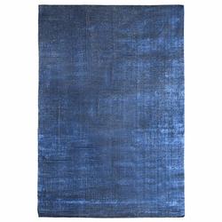 Foto van Vidaxl vloerkleed wasbaar opvouwbaar 120x170 cm polyester marineblauw