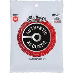 Foto van Martin strings ma140t authentic lifespan 2.0 80/20 bronze