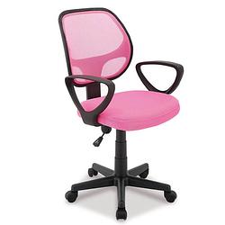 Foto van Acaza bureaustoel buritos - solide, verstelbaar en ergonomisch - roze