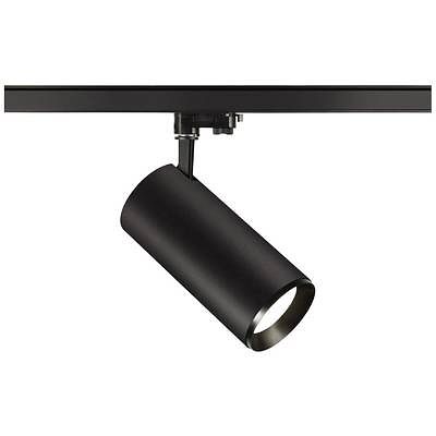 Foto van Slv numinos xl 1005735 led-railspot 3-fasig led vast ingebouwd 36 w zwart