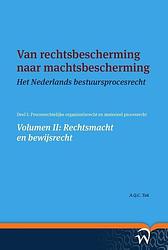 Foto van Van rechtsbescherming naar machtsbescherming - a.q.c. tak - paperback (9789462404960)