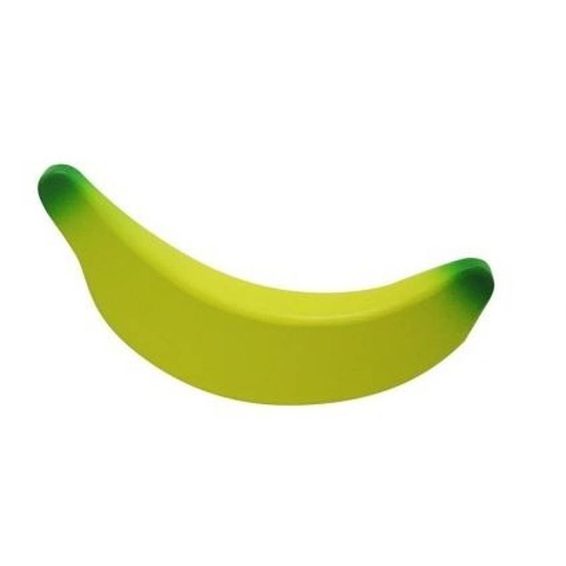 Foto van Mamamemo banaan hout 4,5 cm geel