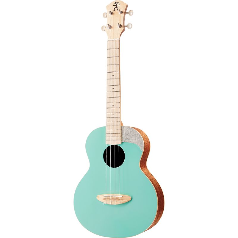 Foto van Anuenue ut10 color series tenor ukulele ice green met gigbag